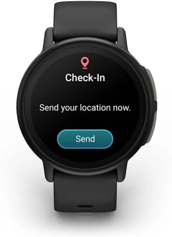 Garmin Bounce 2، ساعة ذكية للأطفال مع ميزات الاتصال والمراسلة وتتبع الموقع، حزمة أرجوانية فاتحة مع قطعة قماش للتنظيف من الألياف الدقيقة in Saudi Arabia