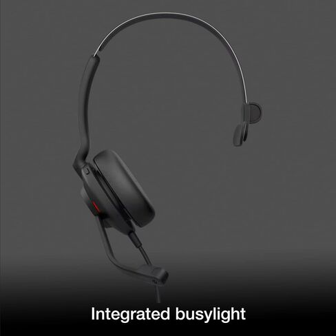 jabra evolve2 30 سماعات الكمبيوتر الاستريو USB مع الميكروفون للفرق - سماعات رأس مريحة خفيفة الوزن مع ميكروفونات الإلغاء الضوضاء المدمجة وسماعات الرأس مع جودة صوت فائقة ، قطعة قماش GTW in Saudi Arabia