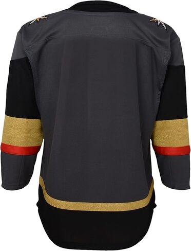 قميص فريق Las Vegas Golden Knights باللون الرمادي الفارغ للرضع والأطفال الصغار من Home Premier Team in Saudi Arabia