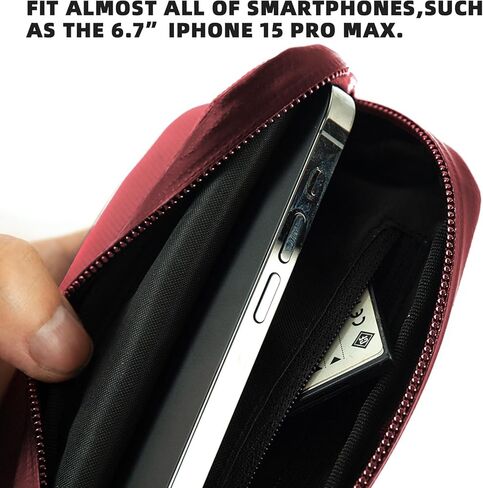 YKYWBIKE حافظة أساسيات ركوب الدراجات، حقيبة هاتف خلوي مقاومة للماء، حقيبة أدوات الدراجة للجيرسي، محفظة ركوب الدراجات مقاومة للعرق، حقيبة ركوب الدراجات مقاومة للأوساخ، عنابي in Kuwait