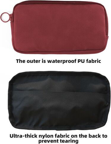 YKYWBIKE حافظة أساسيات ركوب الدراجات، حقيبة هاتف خلوي مقاومة للماء، حقيبة أدوات الدراجة للجيرسي، محفظة ركوب الدراجات مقاومة للعرق، حقيبة ركوب الدراجات مقاومة للأوساخ، عنابي in Kuwait