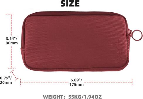 YKYWBIKE حافظة أساسيات ركوب الدراجات، حقيبة هاتف خلوي مقاومة للماء، حقيبة أدوات الدراجة للجيرسي، محفظة ركوب الدراجات مقاومة للعرق، حقيبة ركوب الدراجات مقاومة للأوساخ، عنابي in Kuwait