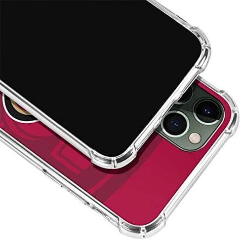 Skinit Clear Phone Case Compatible with iPhone 12 Pro Max - Officially Licensed NFL San Francisco 49ers Double Vision Design in Saudi Arabia