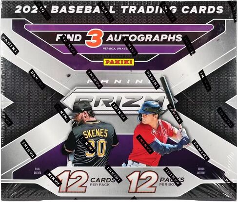 2025 Panini Prizm Baseball Hobby Trading Card Blaster Box (ثلاثة توقيعات لكل صندوق) in Saudi Arabia