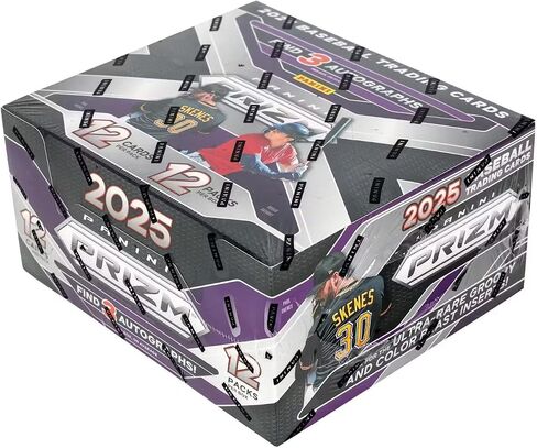 2025 Panini Prizm Baseball Hobby Trading Card Blaster Box (ثلاثة توقيعات لكل صندوق) in Saudi Arabia