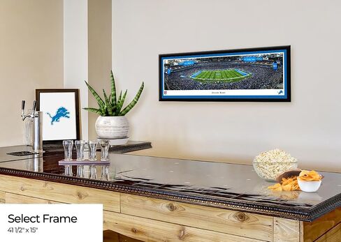 Detoit Lions Touchdown - Unframed 40 x 13.5 Poster by Blakeway Panoramas in Saudi Arabia