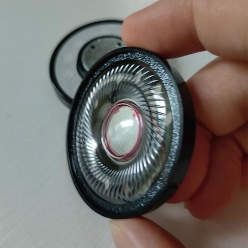 وحدة مكبر صوت جرافين مقاس 50 مم من PurityWave Neo، محرك سماعة رأس DIY 32 أوم، تصميم شبكي مزدوج (جرافين 50 مم 300 أوم) in Saudi Arabia