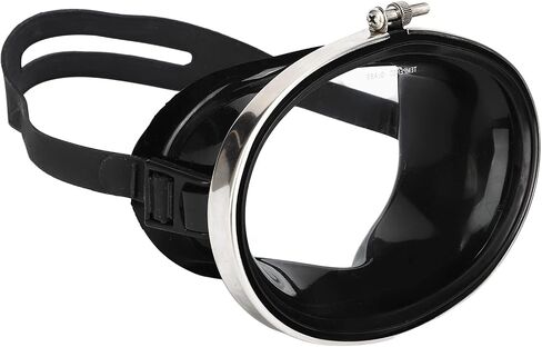 HD Antifog Snorkeling and Swimming Goggles with Dive Face and Tempered Glass Lens for Men and Women in Saudi Arabia