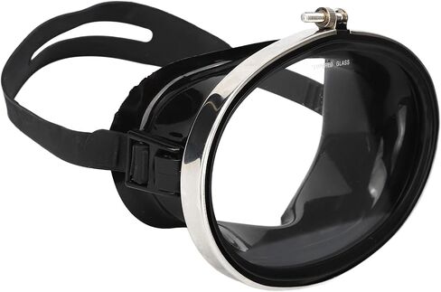 HD Antifog Snorkeling and Swimming Goggles with Dive Face and Tempered Glass Lens for Men and Women in Saudi Arabia