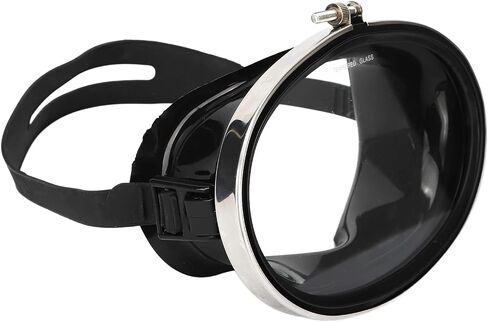 HD Antifog Snorkeling and Swimming Goggles with Dive Face and Tempered Glass Lens for Men and Women in Saudi Arabia