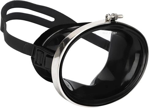 HD Antifog Snorkeling and Swimming Goggles with Dive Face and Tempered Glass Lens for Men and Women in Saudi Arabia