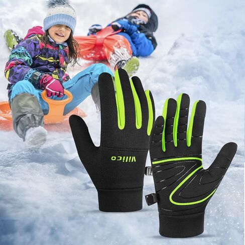 Warm Gloves Touchscreen Thermal Insulated Windproof Waterproof Outdoor Gloves for Men Women Driving Running Cycling in Saudi Arabia