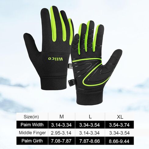 Warm Gloves Touchscreen Thermal Insulated Windproof Waterproof Outdoor Gloves for Men Women Driving Running Cycling in Saudi Arabia