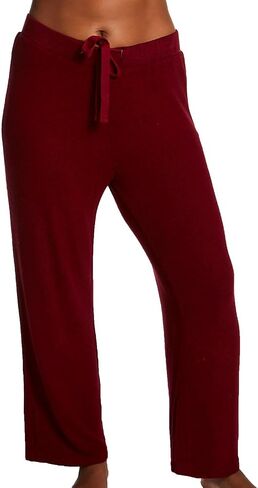 LA CERA Women's Brushed Knit Stretch Pants Grey 80% Rayon 15% Polyester 5% Spandex, Imported, Elastic Waist in Saudi Arabia