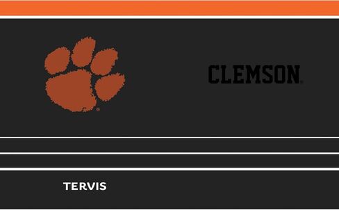 Tervis Traveler Clemson Tigers - Night Game Triple Walled Insulated Tumbler Travel Cup Keeps Drinks Cold & Hot, 20oz, Stainless Steel in Saudi Arabia