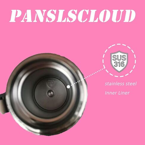 أكواب سفر معزولة ممتازة، حاوية مشروبات حرارية للمشروبات الساخنة والباردة (فوشيا متدرج) in Kuwait