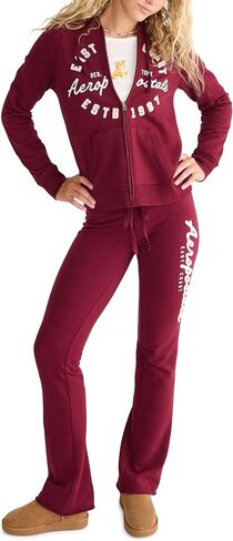 Aeropostale Womens Aeropostale Fit & Flare Sweatpants in Saudi Arabia