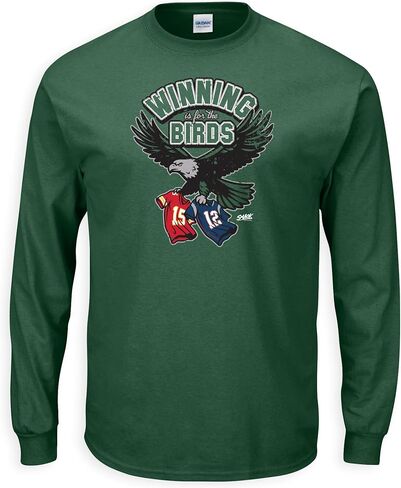 Winning is for The Birds T-Shirt for Philadelphia Football Fans (SM-5XL) in Saudi Arabia