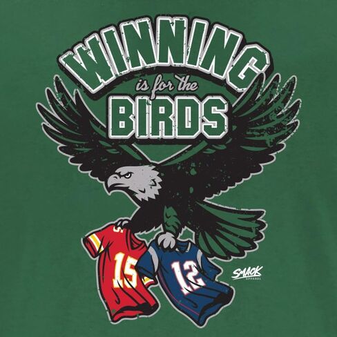 Winning is for The Birds T-Shirt for Philadelphia Football Fans (SM-5XL) in Saudi Arabia