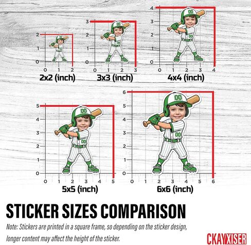 Custom Football Sports Sticker Personalized Cute Birthday Football Player Photo Name Number Waterproof Vinyl Stickers for Laptop Water Bottle Cars Phone Case Decal Decor Stuff Gifts in Saudi Arabia