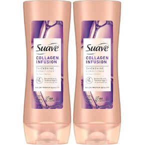 بلسم تكثيف الكولاجين من شركة Suave Professionals للشعر الناعم إلى المسطح، 12.6 أونصة سائلة. أوقية in Saudi Arabia