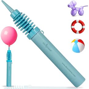 بواسطة DECOCHAMP Deco Pumps Mini - مضخة هواء صغيرة مزدوجة الحركة ثنائية الاتجاه، منفاخ بالونات يدوي، مضخة هواء محمولة للبالونات، مستلزمات مضخة يدوية للبالونات in Kuwait