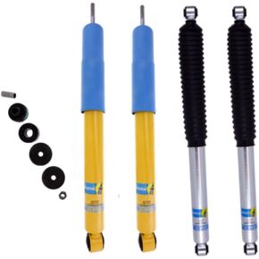 Bilstein 5100 Series Set of Rear Shocks fits 2013-2024 Ram 3500 with 0" Lift | Fade Free Performance | TrendsAuto Decal | 24-302326 in Saudi Arabia