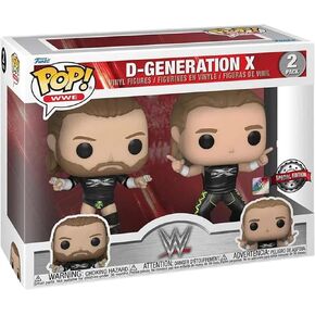 فانكو بوب! WWE: D-Generation X - مجسم فينيل مكون من قطعتين (حصريًا لـ Walmart) in Kuwait