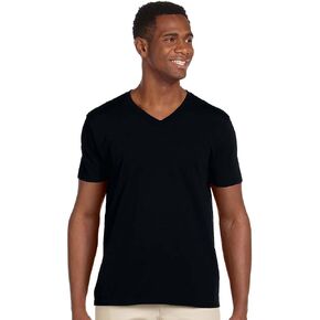Gildan G64V00 Men's Softstyle V-Neck T-Shirt in Saudi Arabia