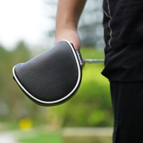 Craftsman Golf Heel Shaft Mallet Putter Headcover Head Cover for L.A.B. OZ.1i HS Clean and Clear Design in Saudi Arabia