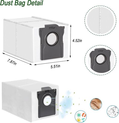 Filters for Dreame X50 Ultra Complete, L50 Pro Ultra, X50 Master, L40s Pro Ultra, for Mova V50 Ultra Complete Vacuum Cleaner, X50 Ultra complete Accessories 6 Filters in Kuwait