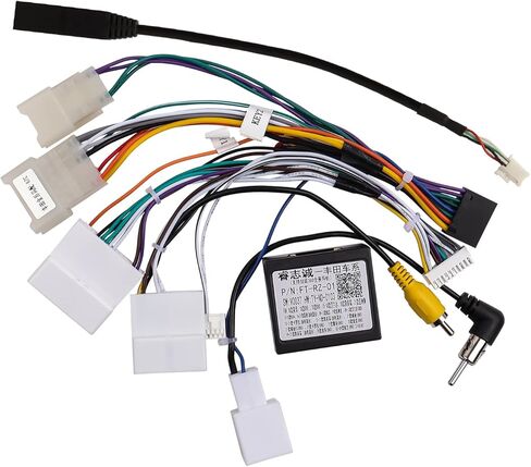 طقم تسخير الأسلاك الراديو للسيارة لتويوتا RAV4 CAMRY 4RUNNER TUNDRA Highlander Place Cable مع CANBUS BOX ، ودعم تسخير سلكي ، مكبر للصوت JBL ، كاميرا احتياطية أو كاميرا 360 ، SWC in Kuwait