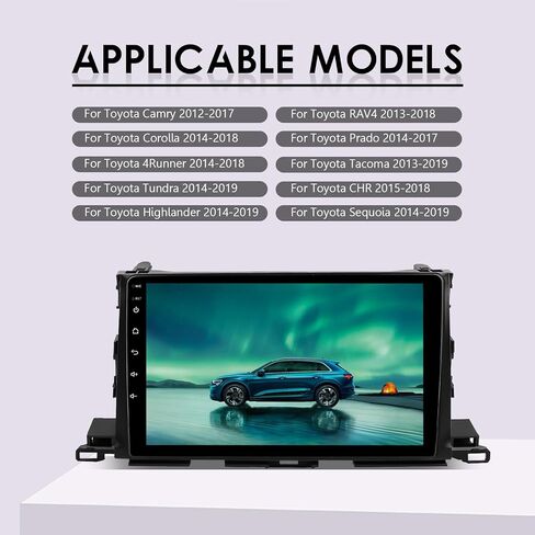 طقم تسخير الأسلاك الراديو للسيارة لتويوتا RAV4 CAMRY 4RUNNER TUNDRA Highlander Place Cable مع CANBUS BOX ، ودعم تسخير سلكي ، مكبر للصوت JBL ، كاميرا احتياطية أو كاميرا 360 ، SWC in Kuwait