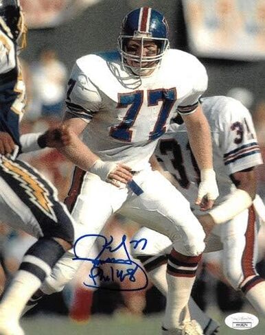 Athlon Sports CTBL-026210 Karl Mecklenburg موقعة Denver Broncos 8 × 10 بوصة. صورة Phil 4-8 - JSA Hologram in Saudi Arabia