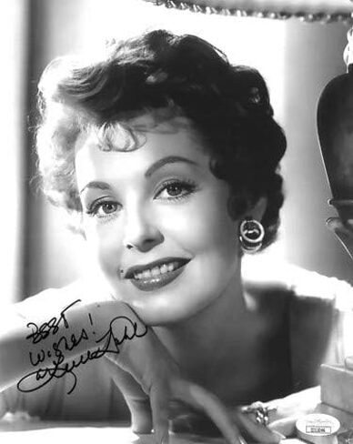 Athlon Sports CTBL-027384 Arlene Dahl موقعة عتيقة B&W 8 × 10 بوصة. صورة أطيب التمنيات - JSA No.II11046 in Saudi Arabia