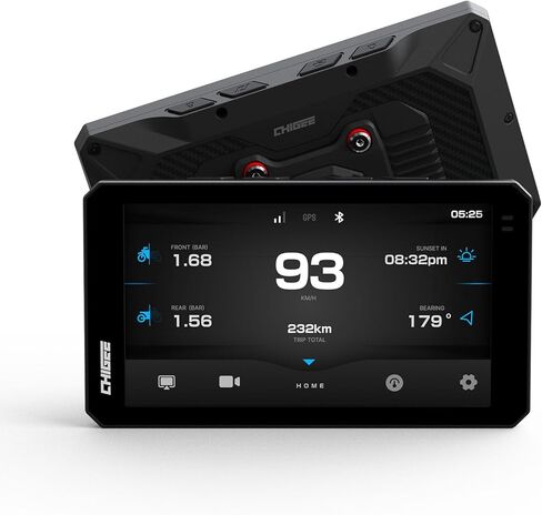 AIO-6 MAX MAX CORPLAY CARPLAY Android AUTO GPS MAVISIGINE ، 2000nits ، Starvis HDR 6 "LCD ، 60 إطارًا في الثانية ، 5G Wi-Fi BT ، IPX9 مقاوم للماء ، دعم Siri Google Assistant ، تطبيق مخصص in Kuwait
