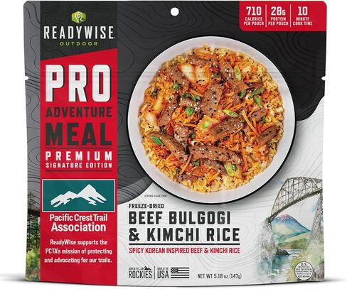 ReadyWise Outdoor Pro Adventure Meal - Country-Style Chicken Pot Pie, 2 Servings, 1 Pouch, 900 Calories, 30g Protein, Freeze Dried Food & Dehydrated Backpacking Camping Meals, up to 5 Year Shelf Life in Saudi Arabia