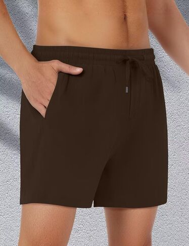 Men's Stretch Waistband Shorts Lightweight Walking Hiking Golf Shorts with Pockets in Saudi Arabia