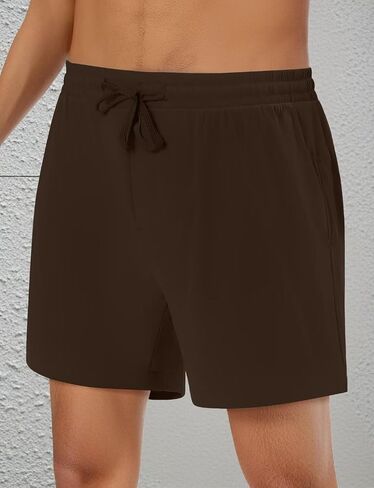 Men's Stretch Waistband Shorts Lightweight Walking Hiking Golf Shorts with Pockets in Saudi Arabia