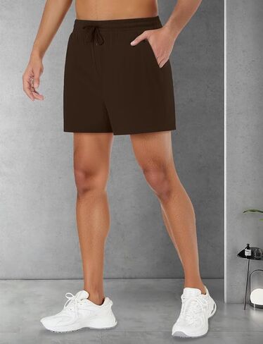 Men's Stretch Waistband Shorts Lightweight Walking Hiking Golf Shorts with Pockets in Saudi Arabia