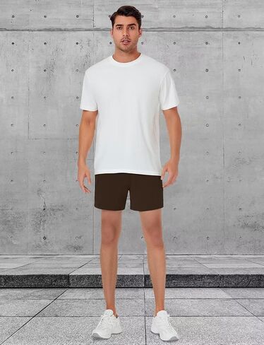 Men's Stretch Waistband Shorts Lightweight Walking Hiking Golf Shorts with Pockets in Saudi Arabia