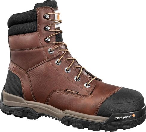 حذاء عمل Carhartt Ground Force 8 بوصات مقاوم للماء CME8355 للرجال صناعي in Saudi Arabia