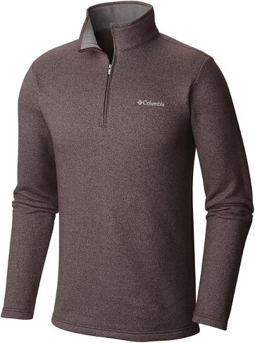 Columbia Men's Great Hart Mountain III Half Zip, Cordovan Heather, X-Large in Kuwait