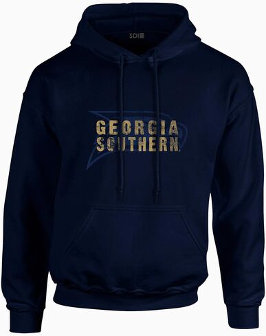 SDI Collegiate Apparel 50/50 Hooded Sweatshirt, Vintage Design in Saudi Arabia