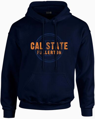 SDI Collegiate Apparel 50/50 Hooded Sweatshirt, Vintage Design in Saudi Arabia