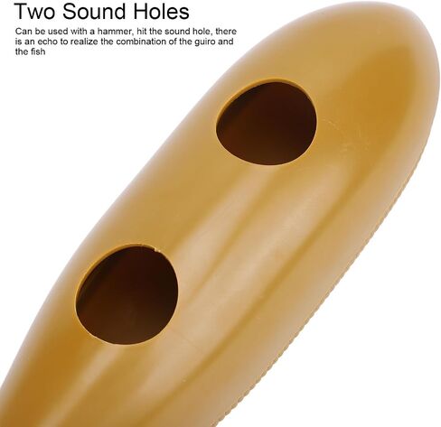 Acouto Fish Shaped Stainless Steel Guiro Latin Percussion Instrument with Scraper for Unique Sound Performance in Saudi Arabia