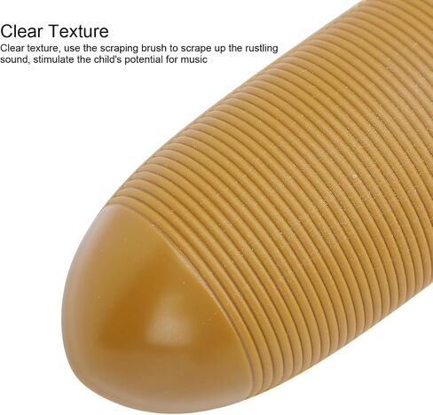 Acouto Fish Shaped Stainless Steel Guiro Latin Percussion Instrument with Scraper for Unique Sound Performance in Saudi Arabia