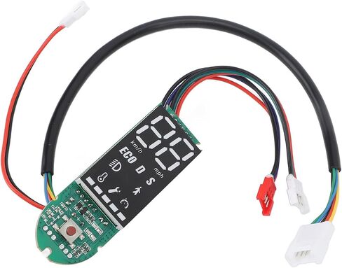 Yosoo Health Gear الكهربائية سكوتر استبدال لوحة القيادة، شاشة LCD الكهربائية سكوتر لوحة الدائرة استبدال بلوتوث لوحة القيادة لوحة الدائرة PCB أجزاء سكوتر الكهربائية ل8.5 إلى 10in الكهربائية in Saudi Arabia