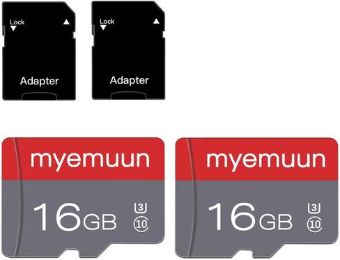 بطاقة Micro SD Micro 128 جيجا بايت ، وسرعة عالية ، مع محول للهواتف الذكية والكمبيوتر اللوحي ووحدة التحكم في اللعبة وكاميرا الأمان وكاميرا الاندفاع (2 × 128 جيجابايت) in Kuwait