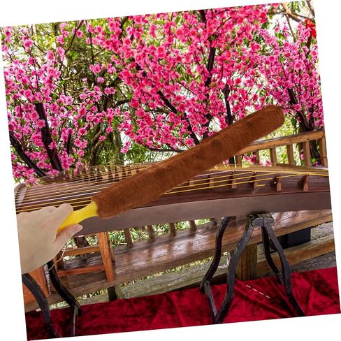 Sosoport 2 قطعة Guzheng مجموعة فرش التنظيف أدوات إزالة الغبار مقبض ABS ناعم لتنظيف الأدوات الفعالة والصيانة بأسلوب عشوائي in Saudi Arabia